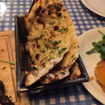 Dishoom - Garlic naan - Indian Near Me - London, XGL Dishoom - Garlic naan - Indian Near Me - London, XGL