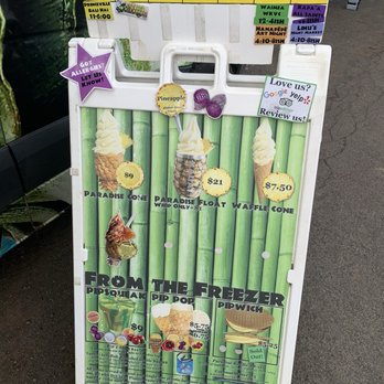 Pineapple In Paradise - Menu - Food Trucks Near Me