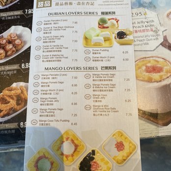 Sweethoney Dessert - Menu - Desserts Near Me - Colma, California