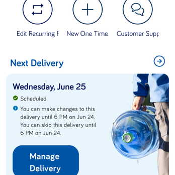 Sparkletts Water - 10:30pm - delivery has been arbitrarily changed to three weeks later - Water Delivery Near Me - Los Angeles, California Sparkletts Water - 10:30pm - delivery has been arbitrarily changed to three weeks later - Water Delivery Near Me - Los Angeles, California
