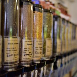 Alfalfa House Community Food Co-op - Bulk and Package free shopping throughout the store