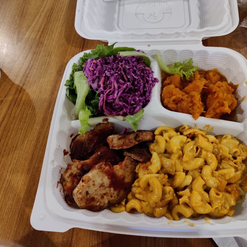 Stuff I Eat - Vegan soul food plate - Vegan Near Me - Inglewood, California Stuff I Eat - Vegan soul food plate - Vegan Near Me - Inglewood, California