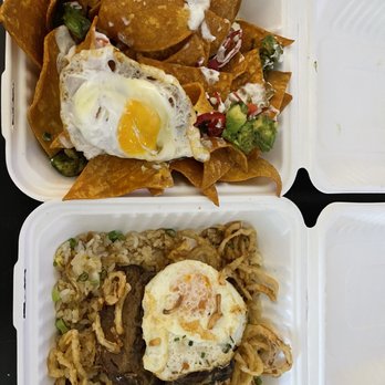 et al. - "Wannabe" chilaquiles and short rib loco moco - Breakfast & Brunch Near Me - Honolulu, Hawaii et al. - "Wannabe" chilaquiles and short rib loco moco - Breakfast & Brunch Near Me - Honolulu, Hawaii