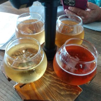 Milton Dough Bar - Flight of ciders. - Pizza Near Me - Milton, Delaware Milton Dough Bar - Flight of ciders. - Pizza Near Me - Milton, Delaware