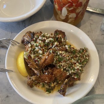 Linh Cafe - Fried Frog Legs - so tasty and flavorful! Tastes like chicken! ;) Highly recommended! (July 2022) - Vietnamese Near Me - Vancouver, British Columbia
