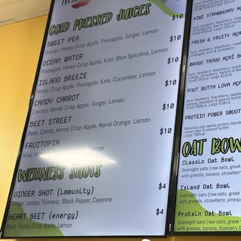 Fresh Blends - menu - Salad Near Me - Jacksonville, North Carolina