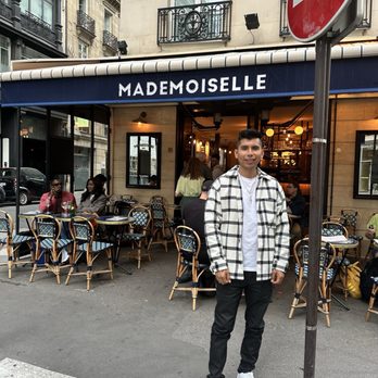 Café Mademoiselle - Front of the Mademoiselle! - Bistros Near Me - Paris, 75 Café Mademoiselle - Front of the Mademoiselle! - Bistros Near Me - Paris, 75