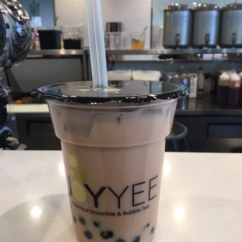Joy Yee Noodle - Honeydew milk tea with boba - Chinese Near Me - Chicago, Illinois