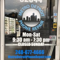 Metro Detroit Phone Repair - Located on woodward just south of 14 mile next to chipotle
