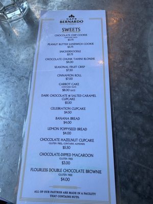 Menu photo 3 Cafe Bernardo At Pavilions Sacramento, CA Menu photo 3 Cafe Bernardo At Pavilions Sacramento, CA