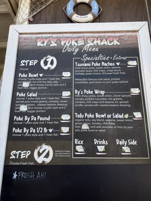 Menu photo 5 Ry’s Poke Shack Kahuku, HI Menu photo 5 Ry’s Poke Shack Kahuku, HI
