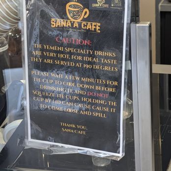 Sana'a Cafe - Coffee & Tea Near Me - Lake Forest, California
