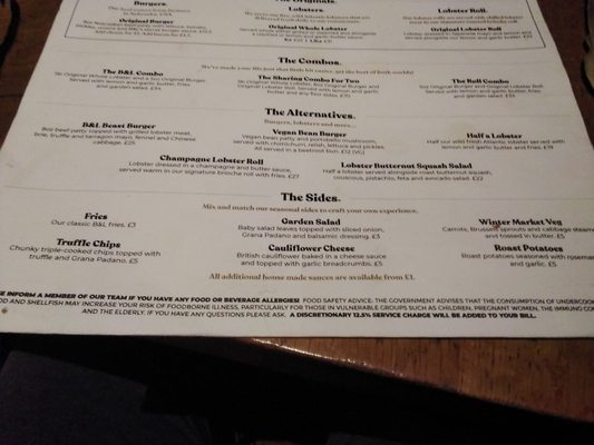 Menu photo 2 Burger & Lobster London, XGL