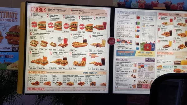 Menu photo 4 Sonic Drive-In San Diego, CA Menu photo 4 Sonic Drive-In San Diego, CA