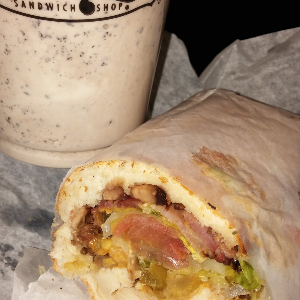 Potbelly - I was only able to eat half of their "small" sandwich in one sitting. - Sandwiches Near Me - Dulles, Virginia Potbelly - I was only able to eat half of their "small" sandwich in one sitting. - Sandwiches Near Me - Dulles, Virginia