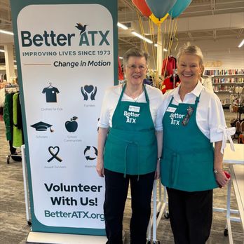 Better ATX Thrift House - 100% volunteer run! All profits stay in the Austin area. - Thrift Stores Near Me - Austin, Texas Better ATX Thrift House - 100% volunteer run! All profits stay in the Austin area. - Thrift Stores Near Me - Austin, Texas