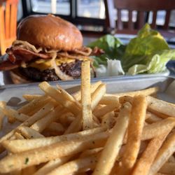 The Burger Saloon - Bacon Bacon and Traditional Fries