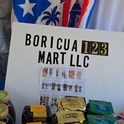 Boricua 123 Mart - Boricua 123mart LLC pop up market founded in Dunnellon Fl