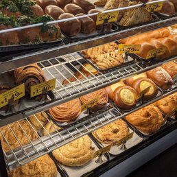 a variety of baked goods