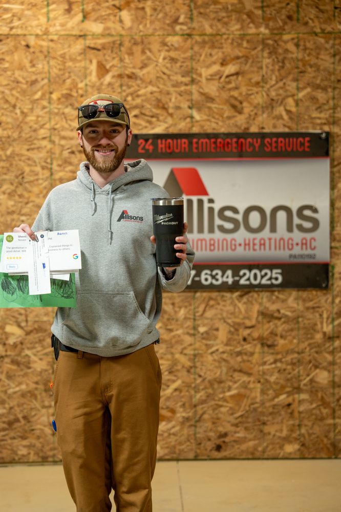 Slide of Allison's Plumbing Heating and Air