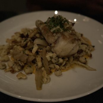 Row 34 - Seaport - Pan Roasted Monkfish - New American Near Me - Boston, Massachusetts Row 34 - Seaport - Pan Roasted Monkfish - New American Near Me - Boston, Massachusetts