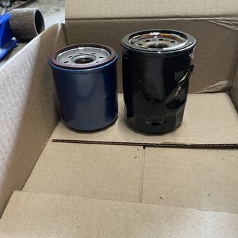 Sullivan Tire & Auto Service - The filter used by Sullivan is on the right. The correct filter is on the left. The filter they used was incorrect. - Tires Near Me - Woburn, Massachusetts Sullivan Tire & Auto Service - The filter used by Sullivan is on the right. The correct filter is on the left. The filter they used was incorrect. - Tires Near Me - Woburn, Massachusetts