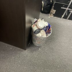 Avna Learning Center - Front desk trash Monday morning
