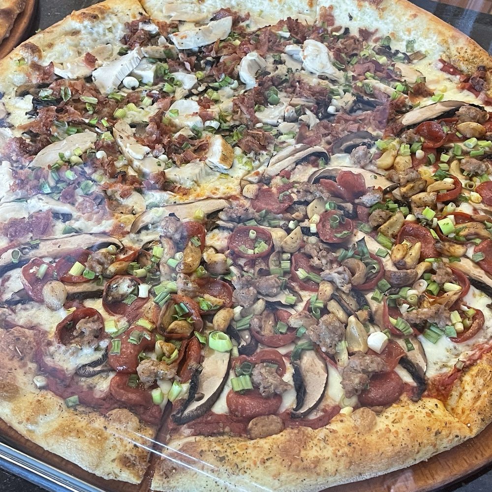 Pizza My Heart - That Big Sur - yummmm garlic - Pizza Near Me - San Ramon, California
