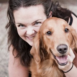 The Upward Dog - Zoe and Pippin, your trainers, care-takers and walkers. =)