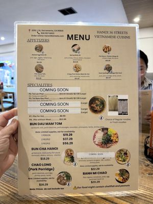 Menu photo 7 Hanoi 36 Streets Sacramento, CA Menu photo 7 Hanoi 36 Streets Sacramento, CA