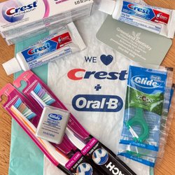 Greenland Dental - "The goodies" to keep the gums healthy and the cavities at bay. Thank (・‿・) you Dr. Shaeffer and staff @ #GreenlandDentistry