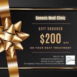Genesis Medi Clinic - Gift voucher is available