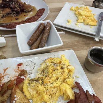 The Breakfast Spot - My half eaten breakfast lol - Breakfast & Brunch Near Me - Pittsburgh, Pennsylvania