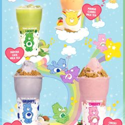 Kung Fu Tea - IT'S OFFICIALLY HERE!  The Care Bears™ x Kung Fu Tea collection has arrived and it's sweeter, softer, and cuter than we imagined.