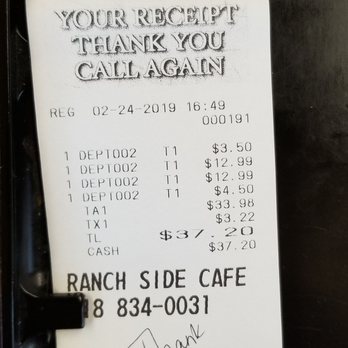 Ranch Side Cafe - Check very reasonable - American Near Me - Sylmar, California Ranch Side Cafe - Check very reasonable - American Near Me - Sylmar, California