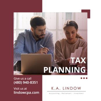K. A. Lindow, CPA - Individual Tax preparation 85044 Business Tax preparation Phoenix Payroll Services Small business accountant business tax accountant - Business Consulting Near Me - Phoenix, Arizona K. A. Lindow, CPA - Individual Tax preparation 85044 Business Tax preparation Phoenix Payroll Services Small business accountant business tax accountant - Business Consulting Near Me - Phoenix, Arizona