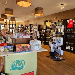 Carolina Vineyards Winery - Sales floor! A lot of cool items.