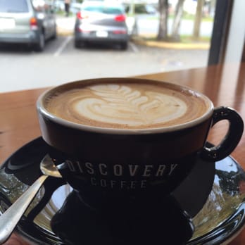 Discovery Coffee - Almond milk mocha - Coffee & Tea Near Me - Victoria, British Columbia