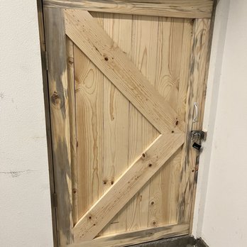 Proper Hour Plumbing Services - After door was custom built and installed - Plumbing Near Me - Palo Alto, California Proper Hour Plumbing Services - After door was custom built and installed - Plumbing Near Me - Palo Alto, California