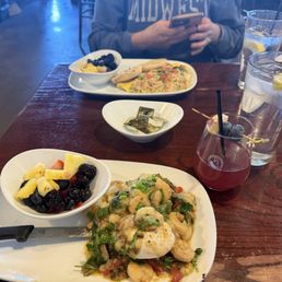 First time coming in. I Will be coming back soon. Wonderful people and atmosphere. Love the food. Ordered the Shrimp Benny. First time coming in. I Will be coming back soon. Wonderful people and atmosphere. Love the food. Ordered the Shrimp Benny.