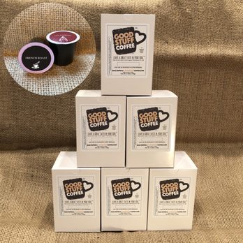 Good Stuff Coffee - 12-count Cartons of the Good Stuff Single Serve Cups - Coffee Roasteries Near Me - Tustin, California