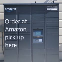 Texaco - Amazon locker on-site