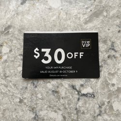 DSW Designer Shoe Warehouse - Fake coupon.