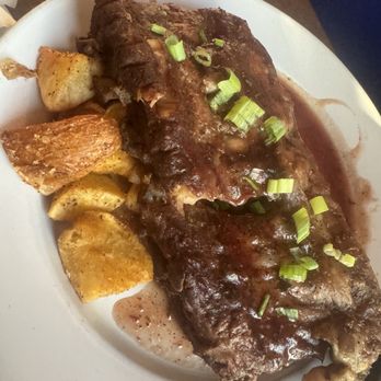Gruene River Grill - Hawaiian Style Baby Back Ribs - American Near Me - New Braunfels, Texas Gruene River Grill - Hawaiian Style Baby Back Ribs - American Near Me - New Braunfels, Texas