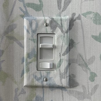 Vinh's Custom Wallcovering - Love the covered switch plates! It really finishes off the entire space and Vinh is a true craftsman. - Wallpapering Near Me