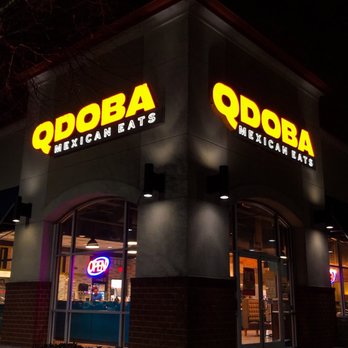 QDOBA Mexican Eats - outside of restaurant at night - Mexican Near Me - Norfolk, Virginia QDOBA Mexican Eats - outside of restaurant at night - Mexican Near Me - Norfolk, Virginia