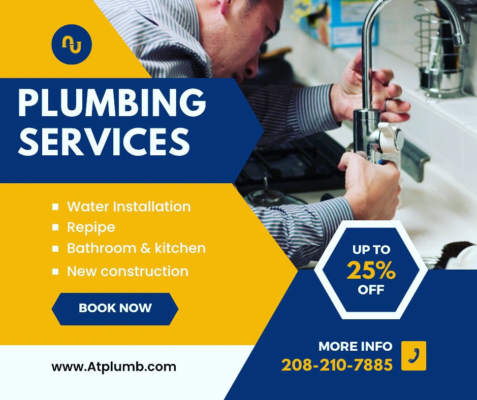 Slide of A&T Plumbing