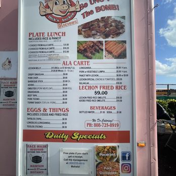 Dick's Lechon - Menu - Filipino Near Me - Waipahu, Hawaii