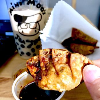 Mini Moo's Tea Shop - Gyoza dumplings! - Bubble Tea Near Me - Centennial, Colorado