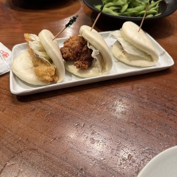 Ippudo San Francisco - Buns trio - Ramen Near Me - San Francisco, California